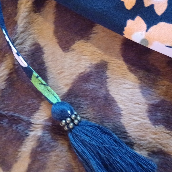 Bright floral dress, M - Picture 6 of 8